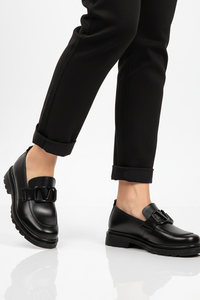 AYAKMOD Black Lightweight Flexible Women's Casual Shoes 2644 Z