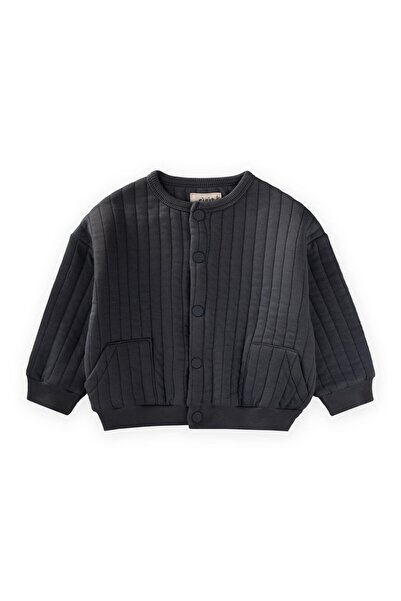 Cigit Quilted Jacket 1-10 Years Anthracite