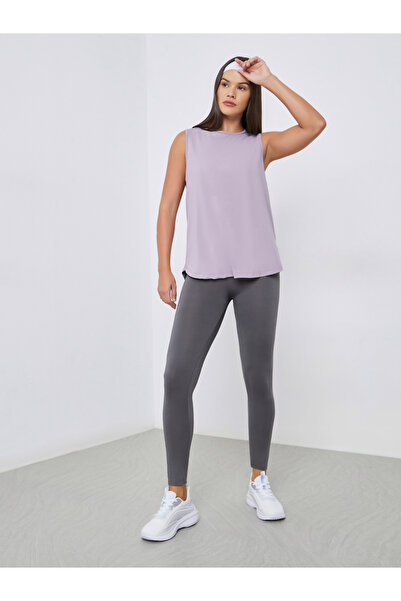 Styli Back Mesh Insert Loose Fit Tank