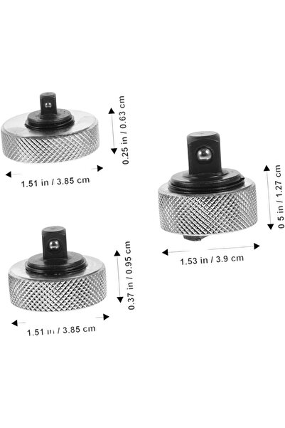OEM Small ratchets, 3-piece set with 1/2, 3/8, 1/4 square for socket wrenches, ergonomic