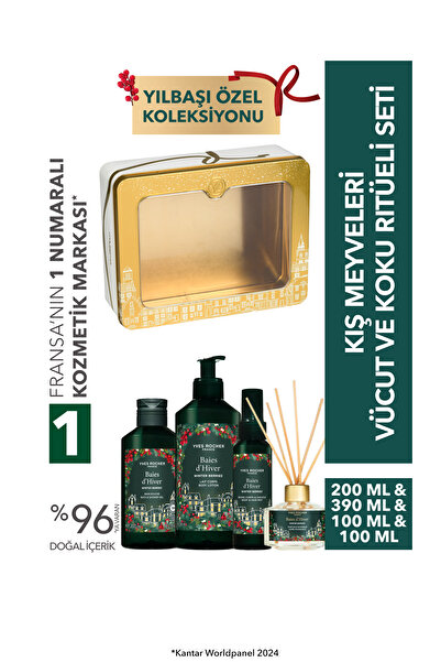 Yves Rocher Kış Meyveleri Vücut ve Koku Ritueli Seti