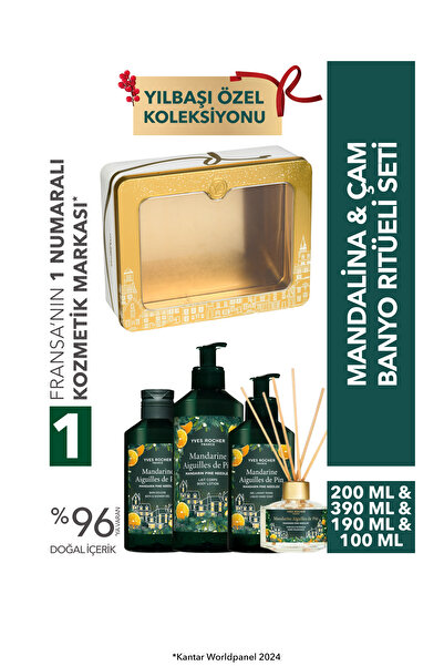 Yves Rocher Mandalina ve Çam Banyo Ritüeli Seti