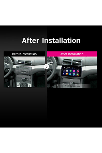 Necvox Evervox BRC BMW E46 ANDROİD MULTİMEDYA 4GB RAM 64 GB HAFIZA 8CEKİRDEK ...