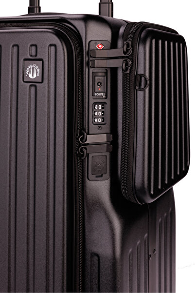 Sagrada Catalana Wanderlight Troller Easy Access Negru 54 cm, 4 Roti 360°