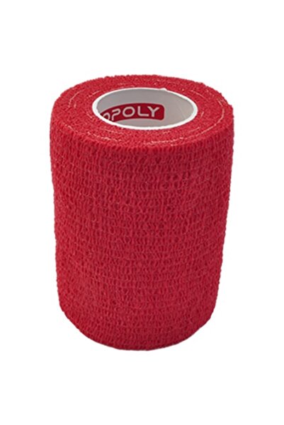 Copoly Bandaj elastic autoadeziv 5cm - Roșu
