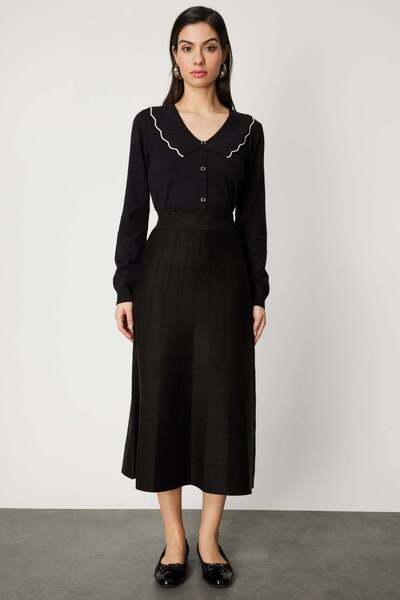 ON Stitched Maxi Length Knit Skirt