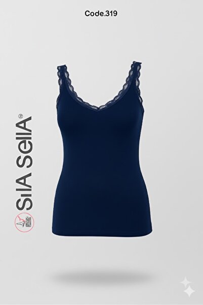 belpa Sıla Sella Lace Tank Top