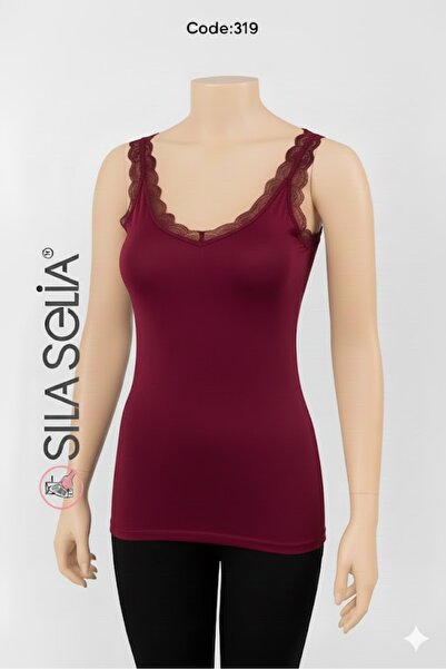 belpa Sıla Sella Lace Tank Top
