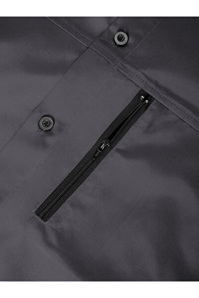 Take Two By Styli Men Solid Pocket Detail Long Sleeve Hooded Jacket