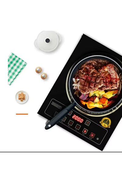 Home 3500 Wat Bütün Tencerelere Uyumlu A++ Plus (İTHAL) Lazer Ocak Çok Tasaruflu