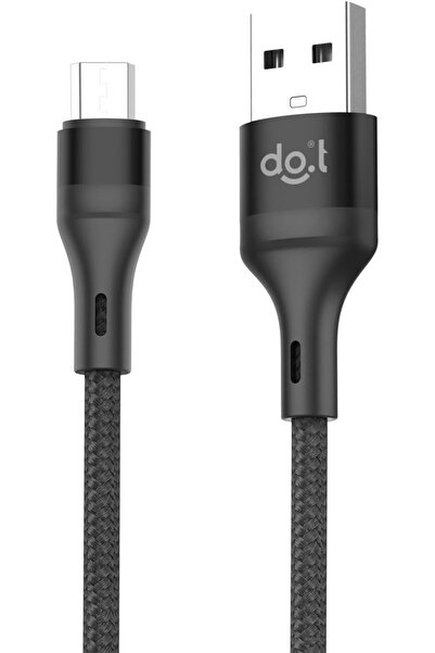 DOIT 3A Nylon Braided USB to Micro Charging/Data Cable 100 cm