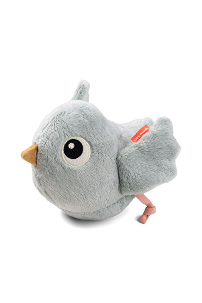 Done By Deer Плюш играчка със звънец Tumbler Birdee Blue