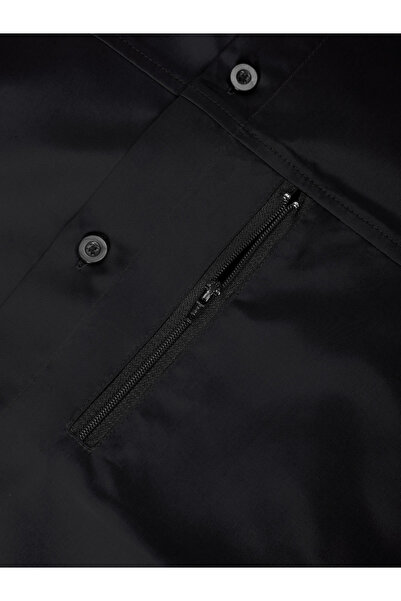 Take Two By Styli Men Solid Pocket Detail Long Sleeve Hooded Jacket