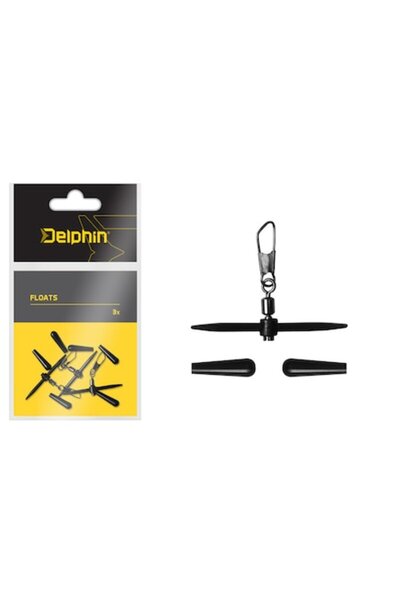 DELPHİN Sistem anti-încurcare Fish-On-X FloatS, 3 bucăți