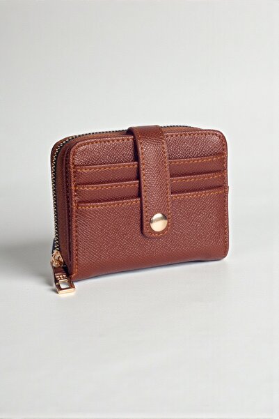 dericom محفظة نسائية صغيرة من تابا – حامل بطاقات، مع جيب للعملات المعدنية بسحاب