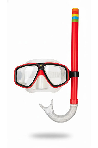 viyol marketim Maske ve Şnorkel Seti – Çocuk ve Yetişkin Deniz Havuz Dalış Gözlüğü Seti