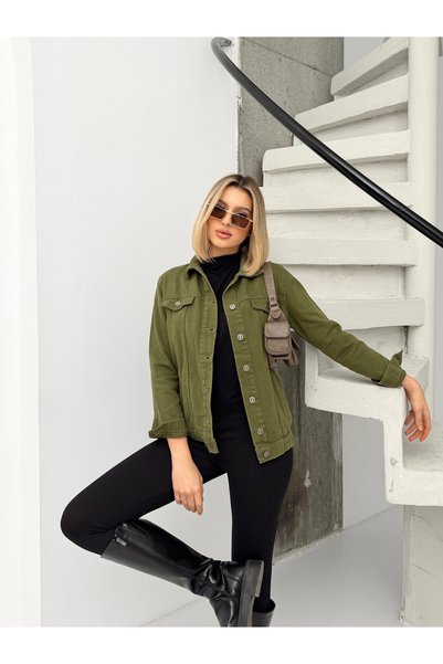 Your Shine KETEN DÜĞMELİ TAM KALIP CEKET