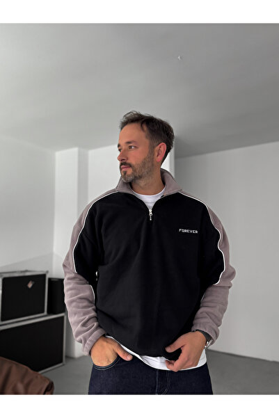 BYBASICMAN Black Polar Forever Sweatshirt Pm-0027