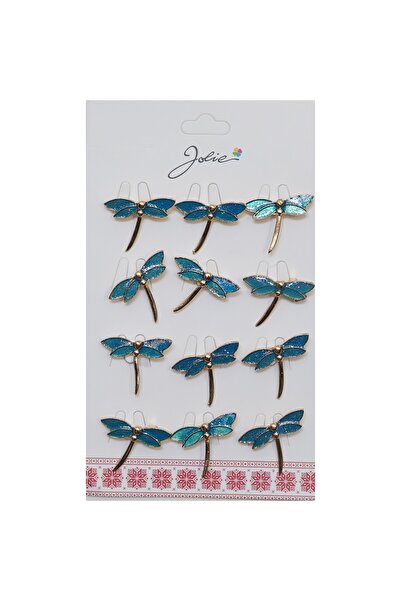 Flippy Set of 12 Dragonfly Children's Brooches