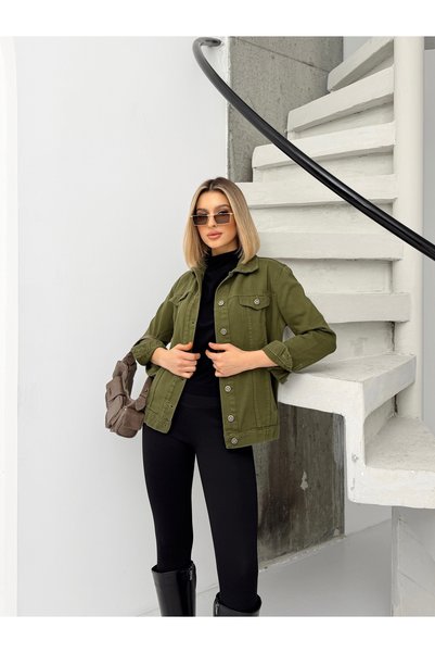 Your Shine KETEN DÜĞMELİ TAM KALIP CEKET