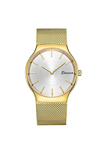 Elanova Men's Stainless-Steel Analog Wrist Watch EL48G