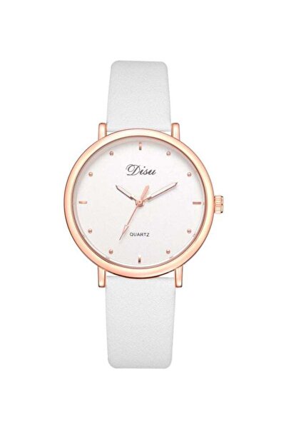DİSU Women Leather Analog Watch DS147-3