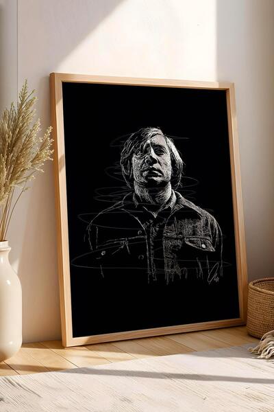 Saturn Pictură înrămată de Anton Chigurh No Country for Old Men - Poster estetic