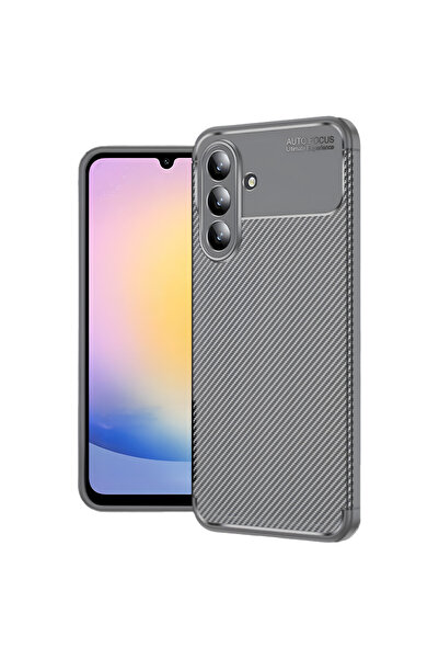 NewFace Samsung Galaxy S25 Fe Auto Focus Carbon Cover - Gray