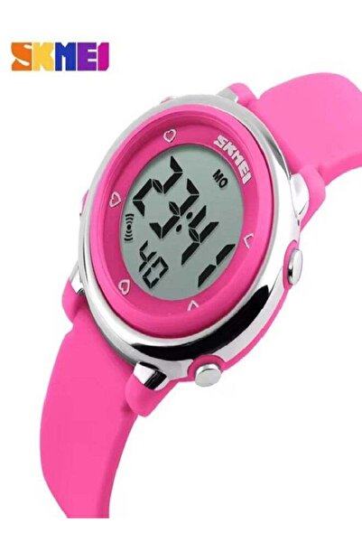 Skmei 1100mm Waterproof Digital Watch - 33mm - Pink For Girls