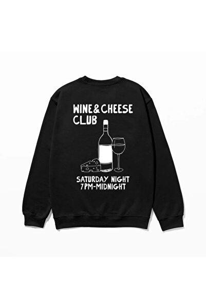 CANDLEMASTORE Wine Cheese Club - Sweatshirt