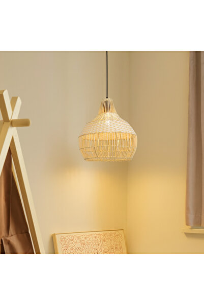 genernic Rustic Natural Single Pendant with Modern Design – E27 Base