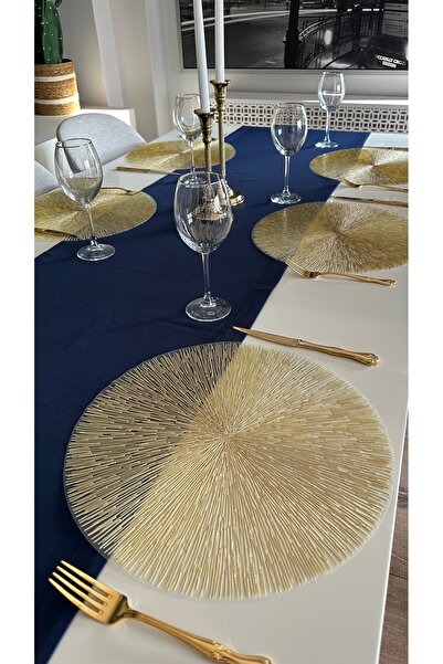 Decamor home 6 ADET Temizliği Kolay Gold Amerikan Servis Supla