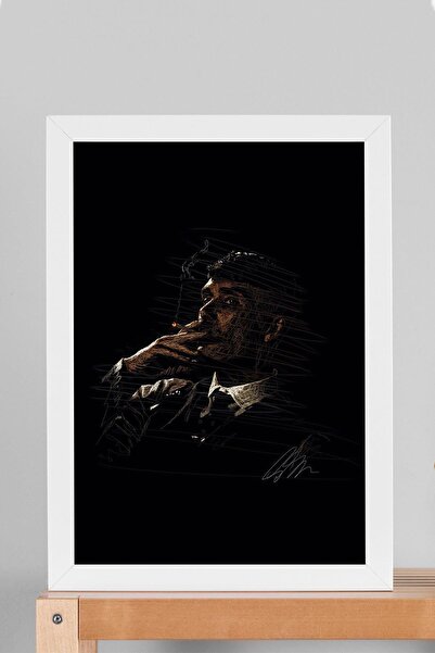 Saturn Peaky Blinders Thomas Shelby Framed Painting - Aesthetic Poster