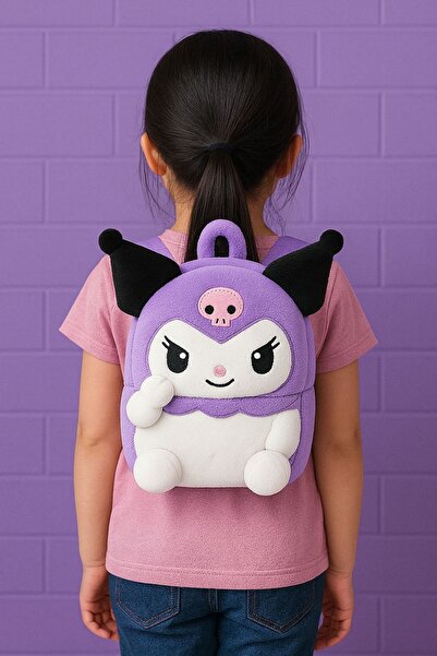 hediyeconcepti Geantă drăguță de pluș Kuromi cu desene animate pentru fete Ge...