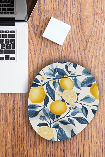 Ormira Konsept لوحة ماوس مطبوع بنمط الليمون