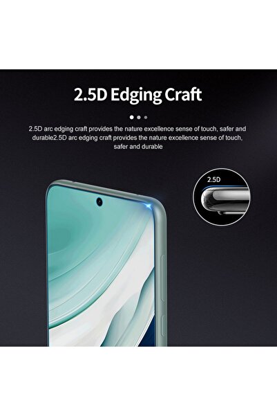 Flippy Premium Tempered Glass Screen Protector for Huawei P60 Pro — Full Glue, Black Edges, Transp