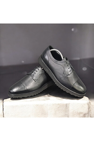 VİVA SHOES 100% Genuine Leather Eva Sole Classic Men's Shoes