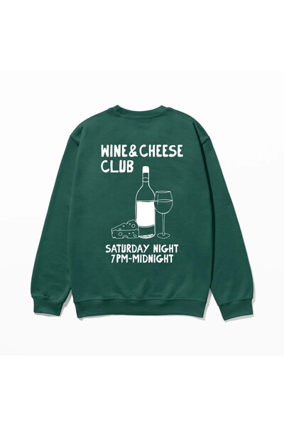 CANDLEMASTORE Wine Cheese Club - Sweatshirt