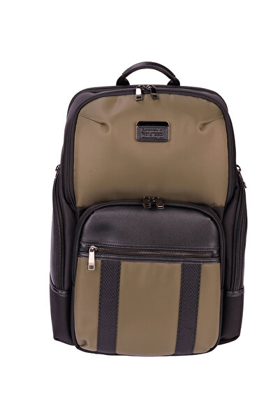 Sagrada Catalana ARDENA-115 – Black-Green Laptop Backpack