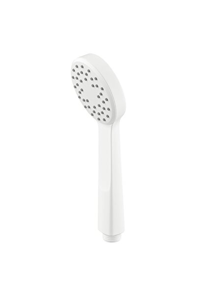 Generic Single-spray handshower, white
