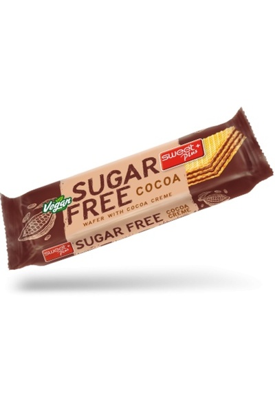 Sweet Plus 5X24gr -Sugar-free wafer with cocoa cream (fasting product)