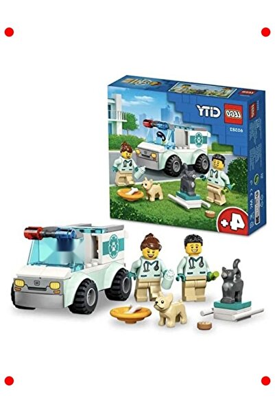 markentegra Veterinary Rescue Vehicle Playset (58 Pieces)