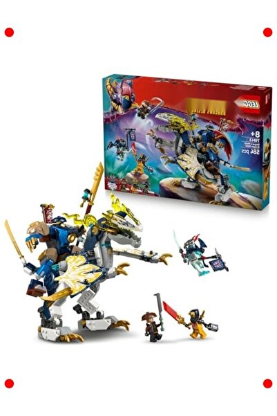 markentegra مجموعة صنع روبوت التنين بيسي - مع 4 شخصيات صغيرة