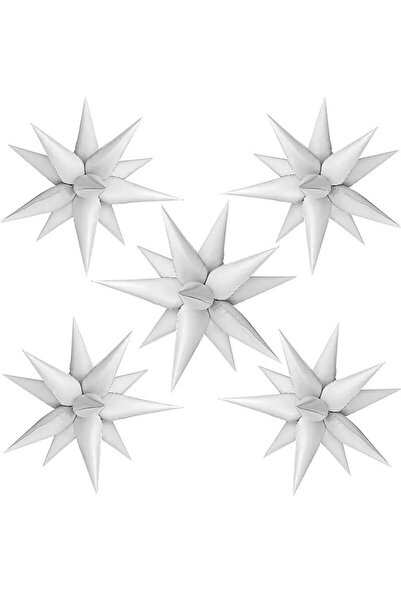 OEM Exploding Star Balloons 5 pcs, 4D Foil 66 cm