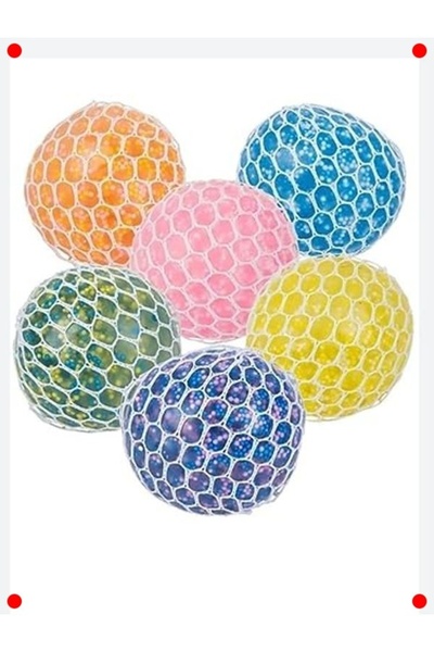 Genel Markalar 4adet Sıkma Topu Ithal Model El Hareket Kuvvet Oyuncağı Şaka S...