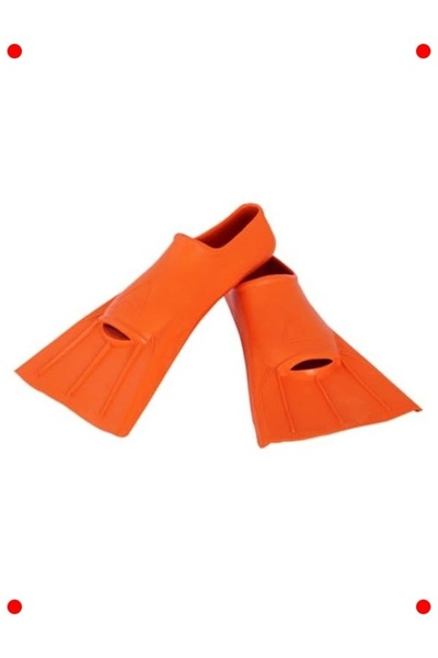 ulupazarlama Short Rubber Pool Paddle - Orange