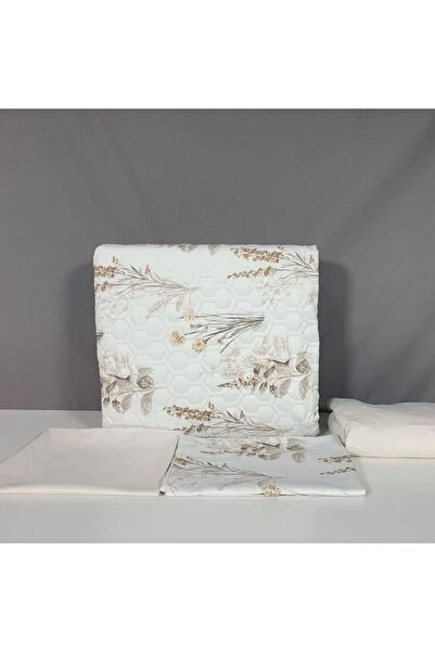 Reiashn Olive summer patterned compressed bedspread, single and a half