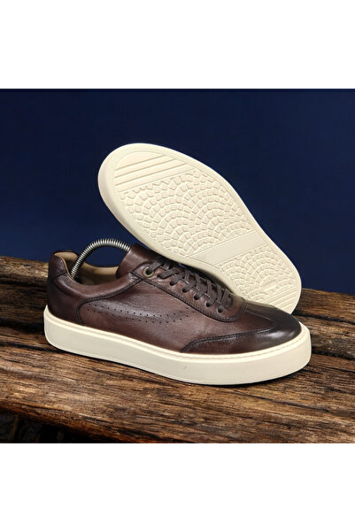 VİVA SHOES 100% Genuine Leather Eva Sole Casual Men's Shoes