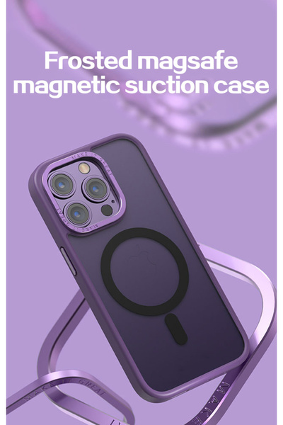 Tech&bello accessories iPhone 13 Pro Magsafe Camera Protruding Lens Protected Shock-Absorbing Phone Case