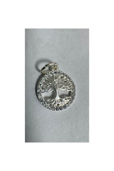 Jolie Silver Pandantiv din argint 925, brad înrămat cu zirconiu, 1,2 g,